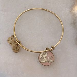 Alex and Ani baby girl charm bracelet